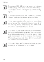 Предварительный просмотр 54 страницы HomeMatic IP Wall Thermostat - basic HmIP-WTH-B Mounting Instruction And Operating Manual