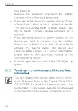 Предварительный просмотр 56 страницы HomeMatic IP Wall Thermostat - basic HmIP-WTH-B Mounting Instruction And Operating Manual