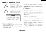 Preview for 2 page of HomeMix CDJ-1 Important Safety Instructions Manual