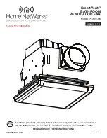 Preview for 1 page of HomeNetWerks SmartVent 7146-80-MS Manual