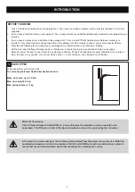 Preview for 3 page of Homentry HESD01 Installation And Operating Instructions Manual