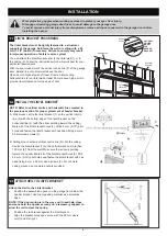 Preview for 8 page of Homentry HESD01 Installation And Operating Instructions Manual