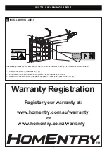 Preview for 15 page of Homentry HESD01 Installation And Operating Instructions Manual