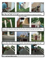 Предварительный просмотр 5 страницы HomePlace Backyard Cottage Assembly Manual