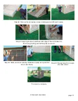 Предварительный просмотр 20 страницы HomePlace Cedar Garden Building Assembly Manual