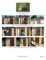 Предварительный просмотр 28 страницы HomePlace Cedar Garden Building Assembly Manual