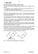 Preview for 15 page of HOMER tools MG-160 Operating Manual