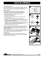 Preview for 8 page of Homeright FINISH MAX PRO Instruction Manual