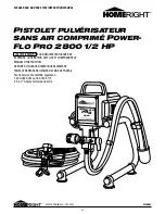 Предварительный просмотр 33 страницы Homeright Power-Flo Pro 2800 Instruction Manual