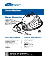 Preview for 15 page of Homeright STEAMMACHINE Instruction Manual