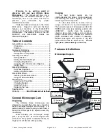 Предварительный просмотр 2 страницы HomeScienceTools MI-5000STD Instruction Manual