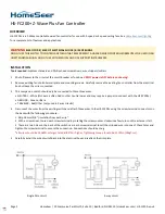 Preview for 1 page of HomeSeer HS-FC200+ Quick Manual