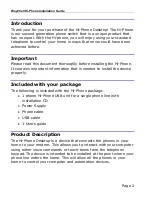 Preview for 2 page of HomeSeer Way2Call Installation Manual