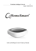 Предварительный просмотр 1 страницы HomeSmart SHGW-001S Manual