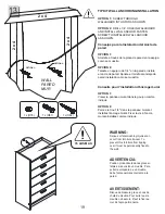 Preview for 19 page of Homestar 208748 Assembly Instructions Manual