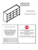 Preview for 3 page of Homestar 208752-2 Assembly Instructions Manual