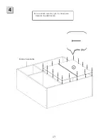 Preview for 17 page of Homestar Asymmetrical Cube 208609 Assembly Instructions Manual