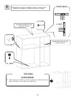 Preview for 18 page of Homestar Asymmetrical Cube 208609 Assembly Instructions Manual