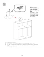 Preview for 19 page of Homestar Asymmetrical Cube 208609 Assembly Instructions Manual