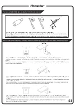 Preview for 4 page of Homestar Bridgetown Z1510259 Assembly Instructions Manual