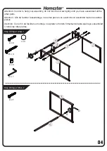 Preview for 5 page of Homestar Bridgetown Z1510259 Assembly Instructions Manual