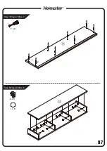 Preview for 8 page of Homestar Bridgetown Z1510259 Assembly Instructions Manual