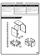 Предварительный просмотр 2 страницы Homestar Cara Z1430258 Assembly Instructions Manual