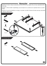 Предварительный просмотр 5 страницы Homestar Cara Z1430258 Assembly Instructions Manual