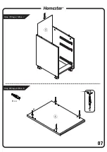 Предварительный просмотр 8 страницы Homestar Cara Z1430258 Assembly Instructions Manual