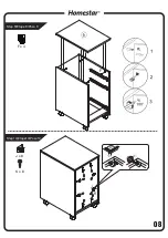 Предварительный просмотр 9 страницы Homestar Cara Z1430258 Assembly Instructions Manual