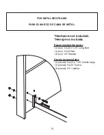 Preview for 10 page of Homestar Mainstays 109079 Assembly Instructions Manual