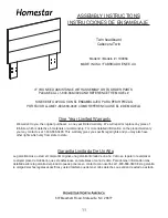 Preview for 11 page of Homestar MAINSTAYS EB109064A Assembly Instructions Manual