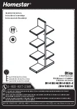 Homestar Otica ZH141582-W Assembly Instructions Manual preview