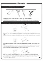 Предварительный просмотр 4 страницы Homestar Otica ZH141582-W Assembly Instructions Manual