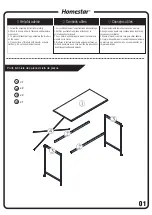 Предварительный просмотр 3 страницы Homestar Z1411567 Assembly Instructions Manual