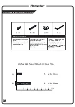 Предварительный просмотр 4 страницы Homestar Z1411567 Assembly Instructions Manual