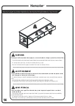 Предварительный просмотр 16 страницы Homestar Z1411778 Assembly Instructions Manual