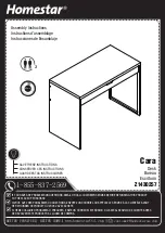 Homestar Z1430257 Assembly Instructions Manual предпросмотр