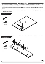 Предварительный просмотр 5 страницы Homestar Z1430257 Assembly Instructions Manual