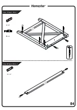 Предварительный просмотр 5 страницы Homestar Z1510470 Assembly Instructions Manual