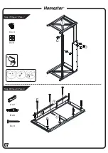 Preview for 8 page of Homestar Z1510470 Assembly Instructions Manual