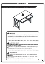 Предварительный просмотр 15 страницы Homestar Z1510470 Assembly Instructions Manual