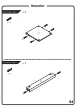 Preview for 5 page of Homestar Z1510471 Assembly Instructions Manual