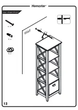 Preview for 14 page of Homestar Z1510471 Assembly Instructions Manual