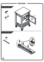 Preview for 14 page of Homestar Z1510751 Assembly Instructions Manual