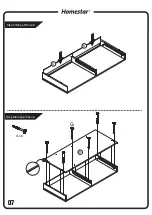 Preview for 8 page of Homestar Z1610999 Assembly Instructions Manual