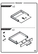 Preview for 11 page of Homestar Z1610999 Assembly Instructions Manual