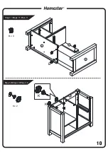 Предварительный просмотр 11 страницы Homestar Z1710158 Assembly Instructions Manual