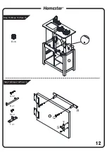 Предварительный просмотр 13 страницы Homestar Z1710158 Assembly Instructions Manual