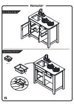 Предварительный просмотр 16 страницы Homestar Z1710158 Assembly Instructions Manual